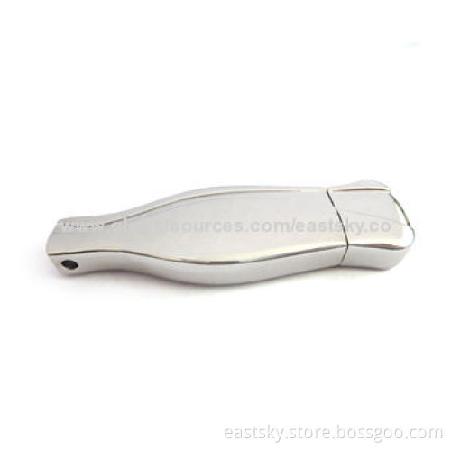 Promotional Metal Thumb Drive, 64MB to 32GB Memory Capacity, Personalized Logo Available